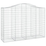 VidaXL Schans baskets 6 st vaulted 200x50x140 160 cm iron