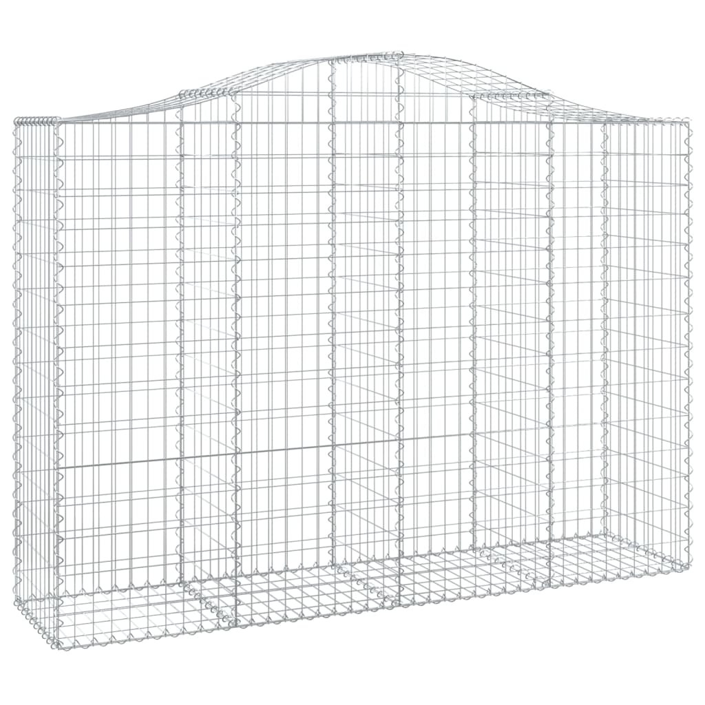 VidaXL Schans baskets 7 st vaulted 200x50x140 160 cm iron