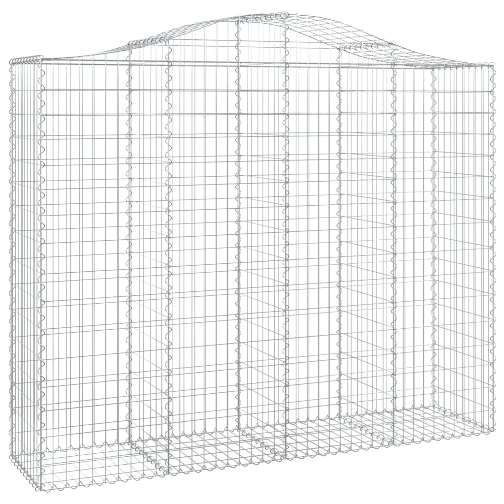 VidaXL Schans baskets 4 st vaulted 200x50x160 180 cm iron