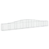 VidaXL Schans baskets 2 ST vaulted 400x30x40 60 cm iron