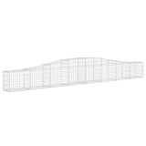 VidaXL Schans baskets 3 st vaulted 400x30x40 60 cm iron