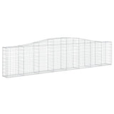 VidaXL Schans baskets 3 st vaulted 400x30x80 100 cm iron