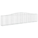 VidaXL Schans baskets 7 st vaulted 400x30x80 100 cm iron