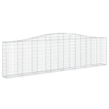 Vidaxl Schans baskets 4 st vaulted 400x30x100 120 cm iron