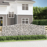 Cestas de Vidaxl Schans 5 st 400x30x120 140 cm de hierro