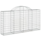 Vidaxl Schans kurver 4 St Vaulted 200x30x100 120 cm jern