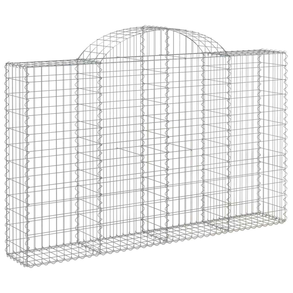 Vidaxl Schans baskets 5 st vaulted 200x30x120 140 cm iron