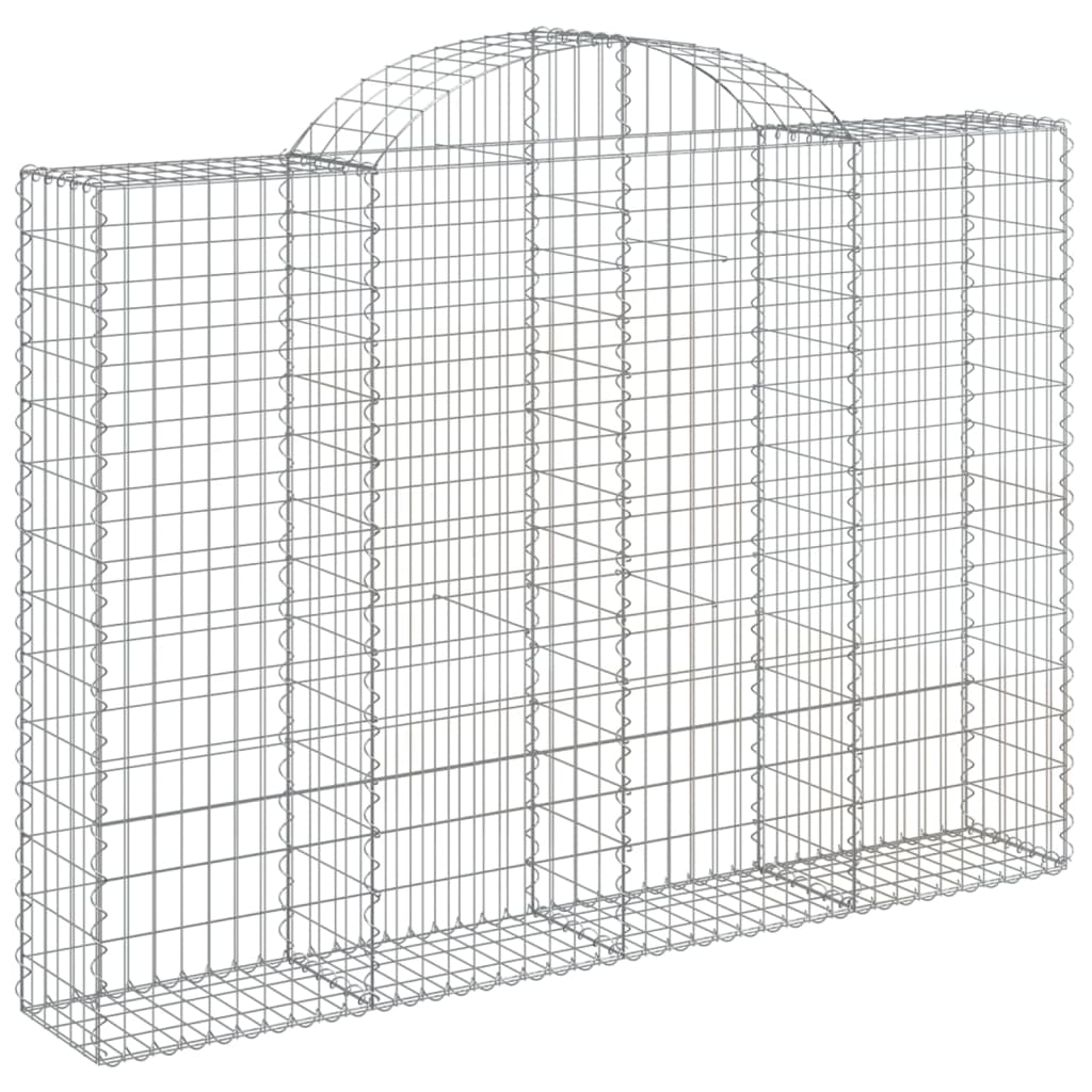 VidaXL Schans baskets 4 st vaulted 200x30x140 160 cm iron