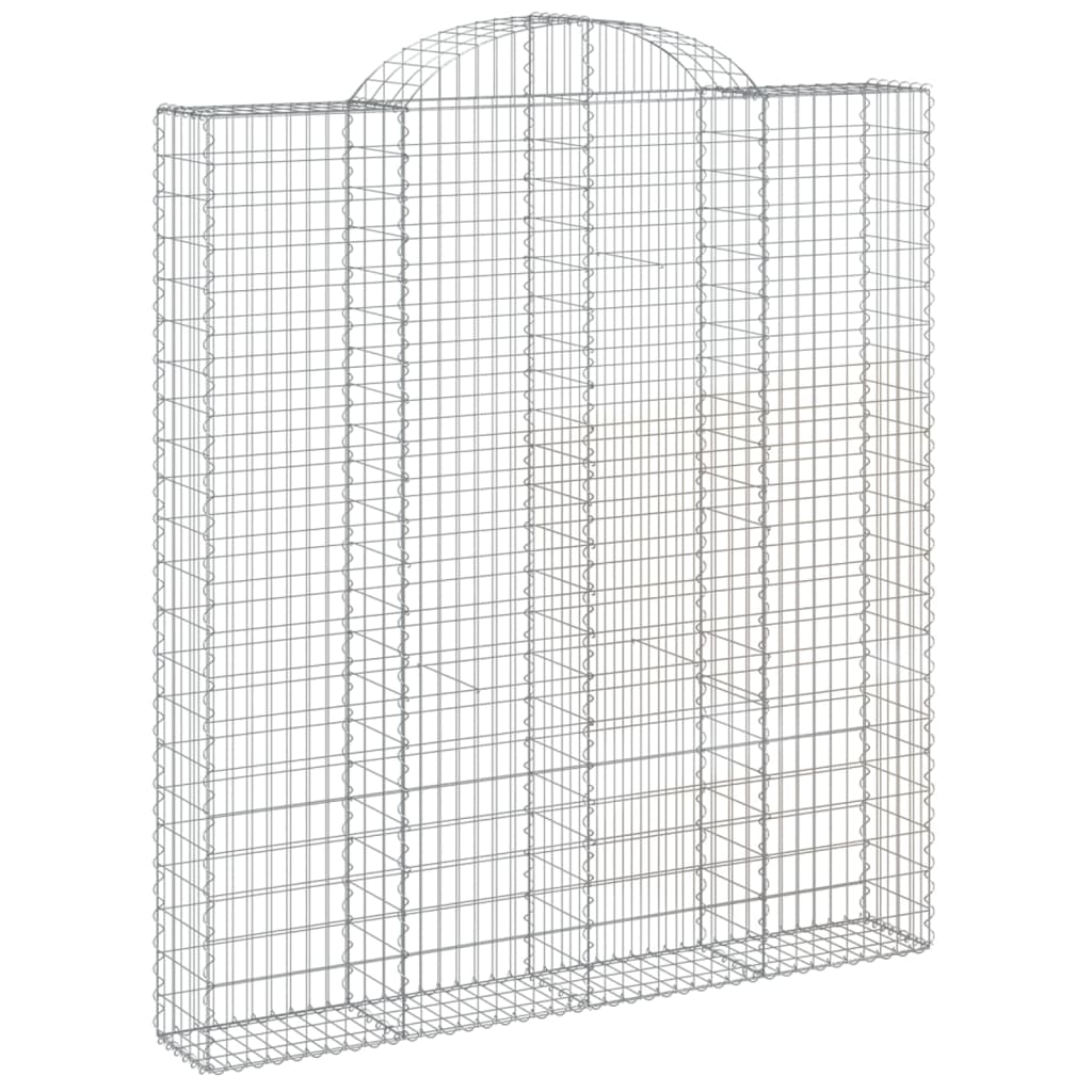 Vidaxl Schans baskets 3 ST vaulted 200x30x220 240 cm iron