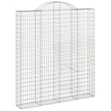 Vidaxl Schans baskets 3 ST vaulted 200x30x220 240 cm iron