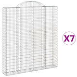 Vidaxl Schloss Kuerfuer 7 St Vaulted 200x30X220 240 cm Eisen