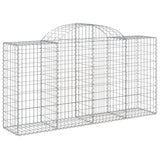 Vidaxl Schans baskets 4 st vaulted 200x50x100 120 cm iron