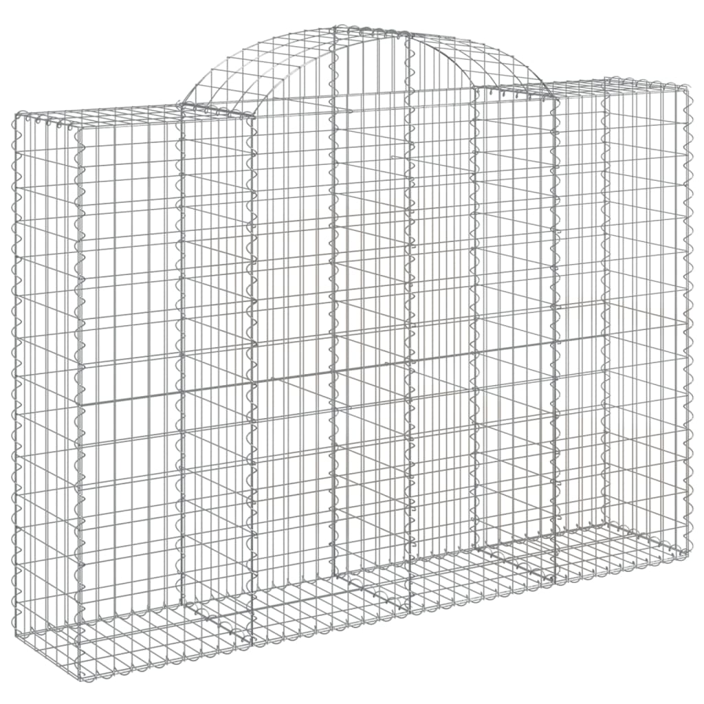 Vidaxl Schans baskets 5 st vaulted 200x50x140 160 cm iron