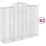 Vidaxl Schans Pankets 2 St Vaulted 200x50x160 180 cm fer