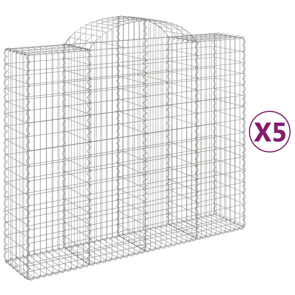 Vidaxl Schans Cesti 5 a volta a volta 200x50x160 da 180 cm