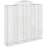 VidaXL Schans baskets 3 ST vaulted 200x50x180 200 cm iron