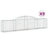 Vidaxl Schans Cestini 9 Stated 300x30x60 80 cm Iron