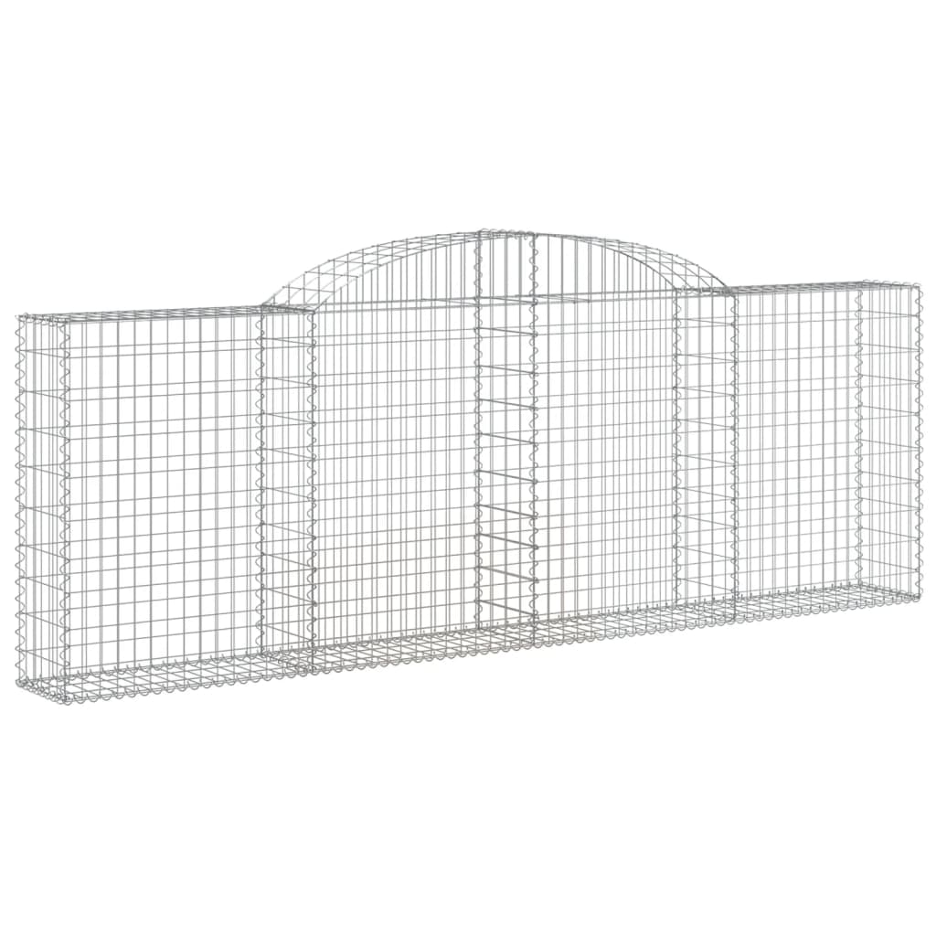 Vidaxl Schans baskets 5 st vaulted 300x30x100 120 cm iron