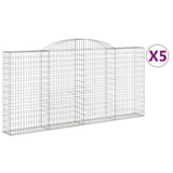 Vidaxl Schainen Kuerf 5 St Vaulted 300x30X140 160 cm Eisen