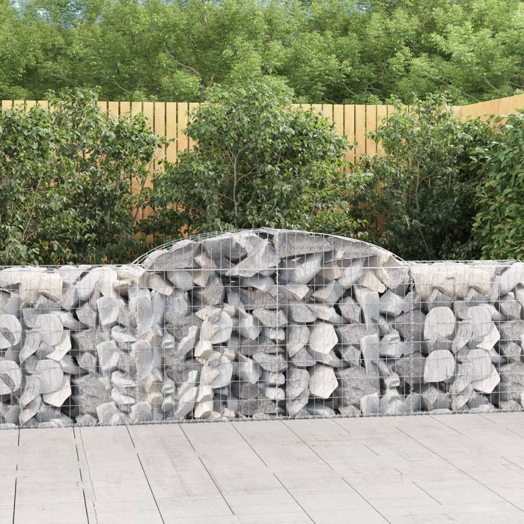 Vidaxl Schans Cestini 2 a volta 300x50x80 da ferro zincato 100 cm