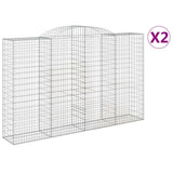 Vidaxl Schans Cesti 2 a volta 300x50x180 200 cm