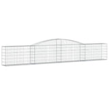 Vidaxl Schans baskets 2 ST vaulted 400x30x60 80 cm iron