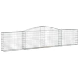 VidaXL Schans baskets 4 st vaulted 400x30x80 100 cm iron