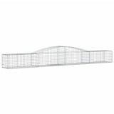 VidaXL Schans baskets 5 st vaulted 400x50x40 60 cm iron