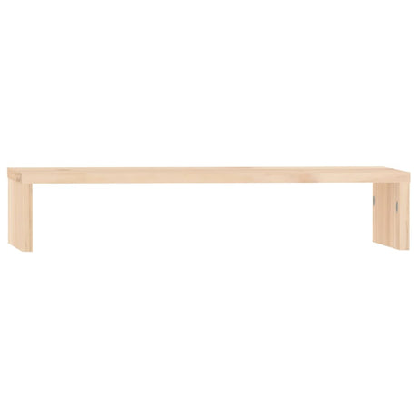 Vidaxxl support pour écran 50x27x10 cm bois de pin massif