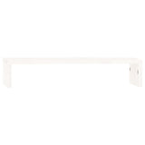 Vidaxx support pour moniteur 50x27x10 cm bois de pin massif blanc