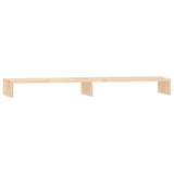 Vidaxxl support pour écran 100x27x10 cm bois de pin massif