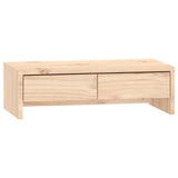 Vidaxxl support pour écran 50x27x15 cm bois de pin massif
