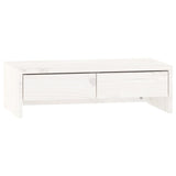 Vidaxl Monitor stands 50x27x15 cm Solid pine white