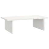 Vidaxx support pour moniteur 50x27x15 cm bois de pin massif blanc