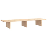 Vidaxxl support pour écran 100x27x15 cm bois de pin massif