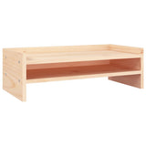 Vidaxxl support pour écran 50x24x16 cm bois de pin massif