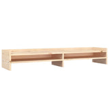 Vidaxxl support pour écran 100x24x16 cm bois de pin massif