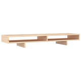 Vidaxxl support pour écran 100x27x14 cm bois de pin massif