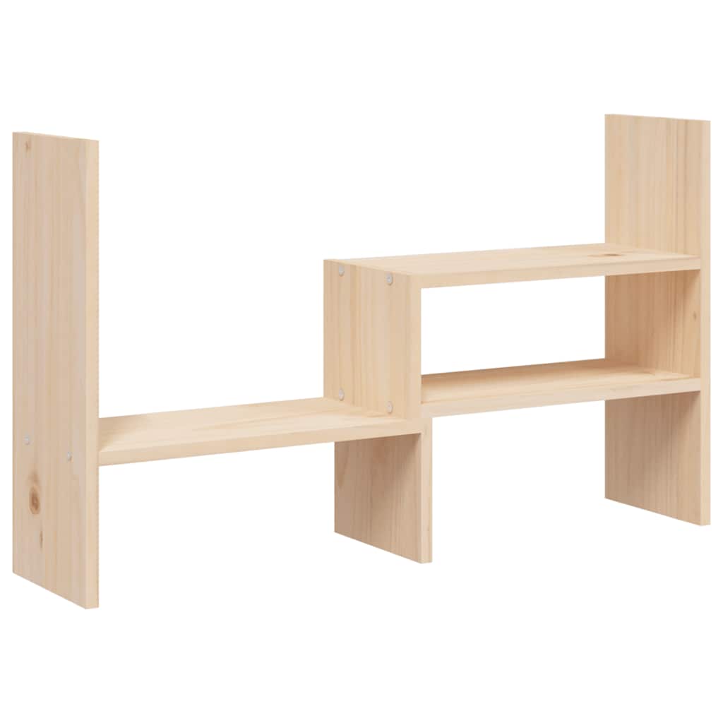 Support pour écran Vidaxxl (39-72)x17x43 cm en bois de pin massif