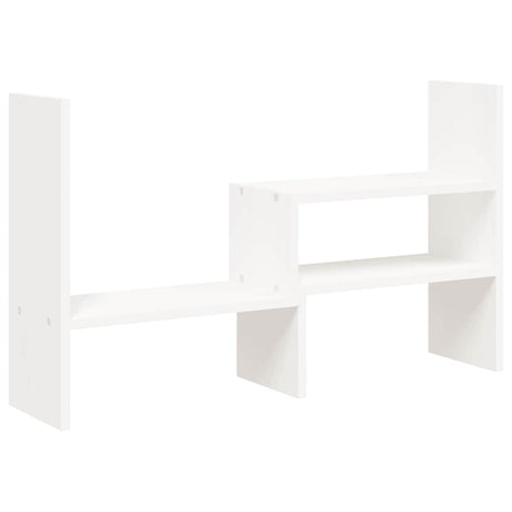 Vidaxx support pour moniteur (39-72)x17x43 cm bois de pin massif blanc