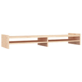 Vidaxxl support pour écran 100x27x15 cm bois de pin massif