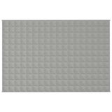 Vidaxx couverture lestée 120x180 cm 5 kg tissu gris