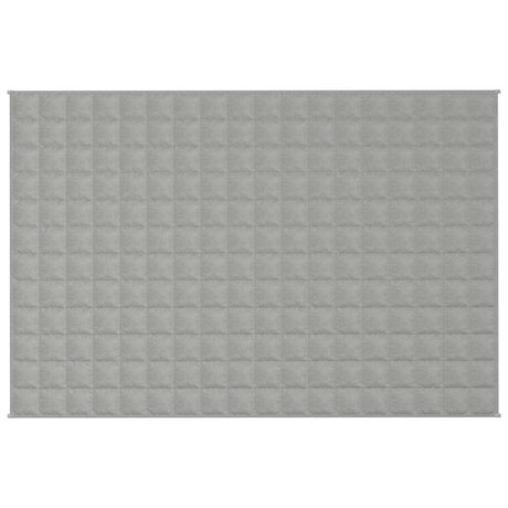 Vidaxx couverture lestée 120x180 cm 5 kg tissu gris