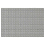Vidaxx couverture lestée 120x180 cm 9 kg tissu gris