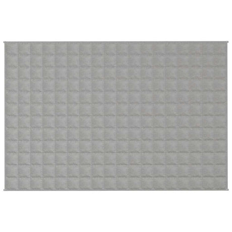 Vidaxx couverture lestée 120x180 cm 9 kg tissu gris