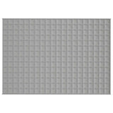 Vidaxx couverture lestée 138x200 cm 10 kg tissu gris