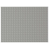 Vidaxx couverture lestée 150x200 cm 7 kg tissu gris