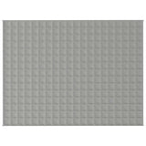 Vidaxx couverture lestée 150x200 cm 11 kg tissu gris