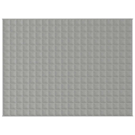 Vidaxx couverture lestée 150x200 cm 11 kg tissu gris