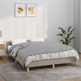 Vidaxx couverture lestée 150x200 cm 11 kg tissu gris